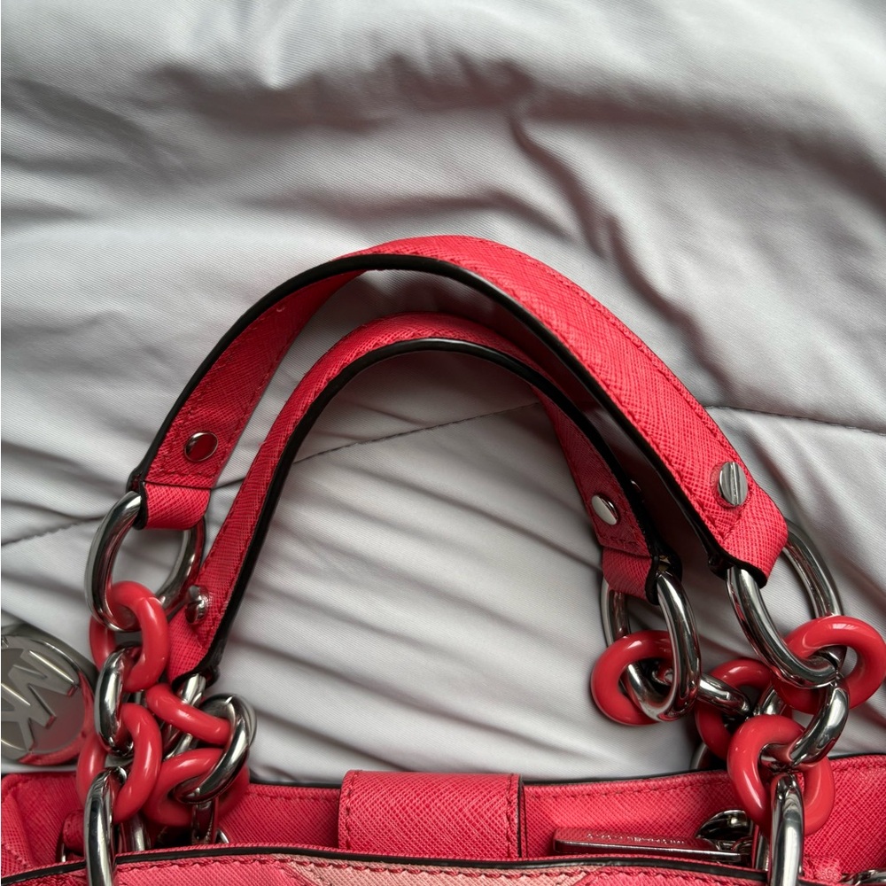 Michael Kors Pink Handbag - Picture 13 of 16